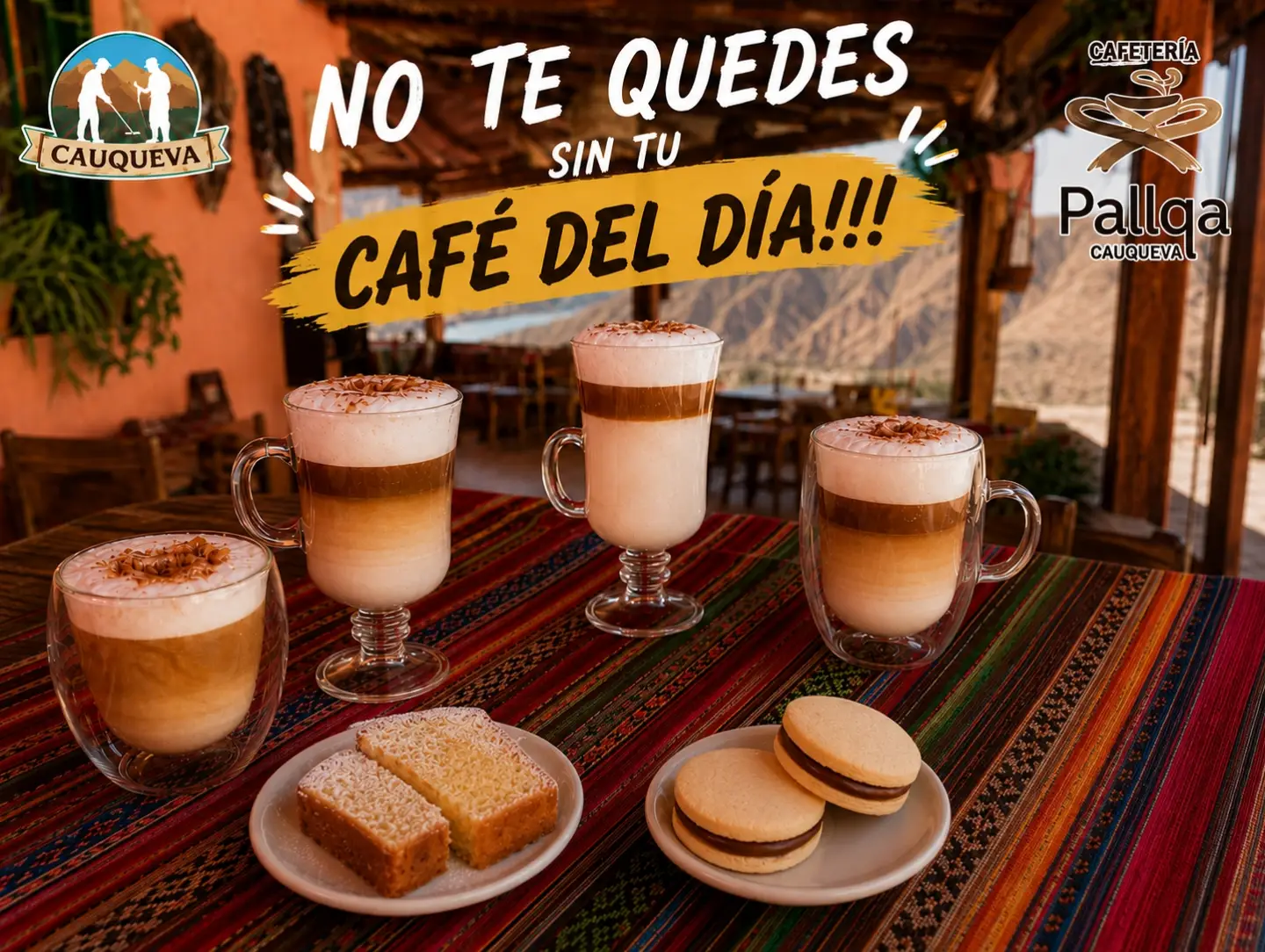 Cafetería PALLQA CAUQUEVA: no te quedes sin tu café del día